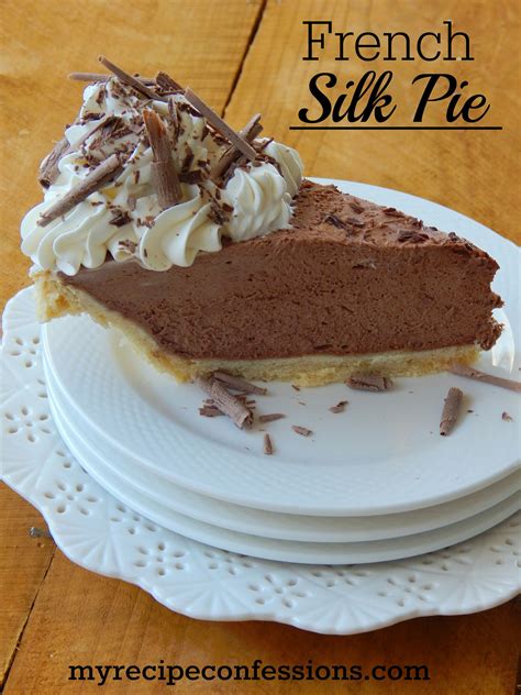 French Silk Pie3 Dessert Party, Pie Dessert, Chocolate Pies, Silk ...
