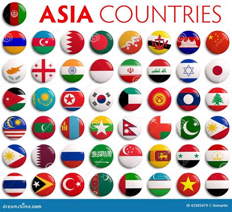 Asia Country Flags 的图像结果