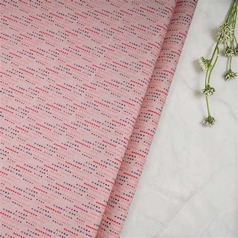 Buy Cloud Pink All Over Pattern Digital Print Cambric Fabric @ Rs.499 ...