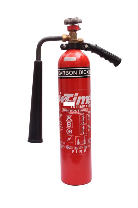 Aluminium Carbon Dioxide Type Fire Extinguisher - Intimefire
