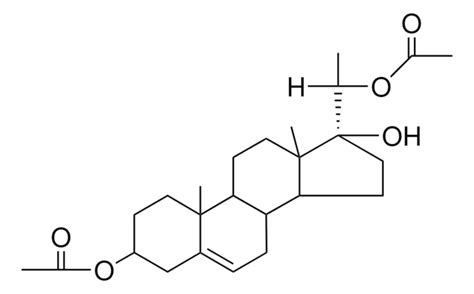 17-BETA-HYDROXY-17-ALPHA-PREGN-5-ENE-3-BETA,20-ALPHA-DIYL DIACETATE ...