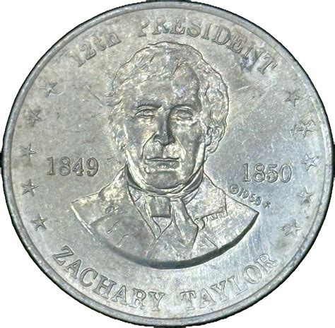 Token - Shell's Mr. President Coin Game (Zachary Taylor) - Estados ...