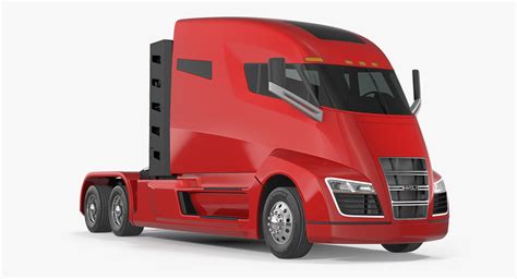 3D Nikola One Electric Truck Simple Interior | 3D Molier International