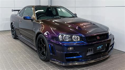 Nissan Skyline GT-R (R34) V-SPEC II BBS Wheels 1:18 AUTOart 77409 ...