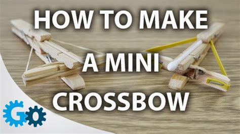 Image result for Mini Crossbow Tutorial