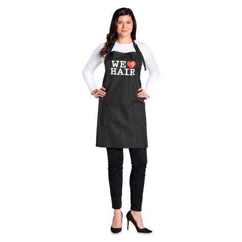 Chemical Proof "We Love Hair" Salon Apron | Burmax