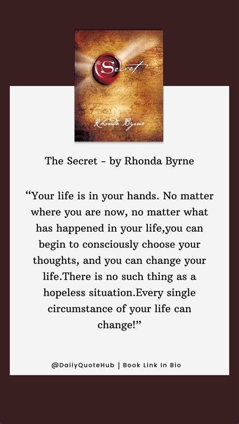 The Secret" by Rhonda Byrne Book (Daily Quotes) | The secret book ...