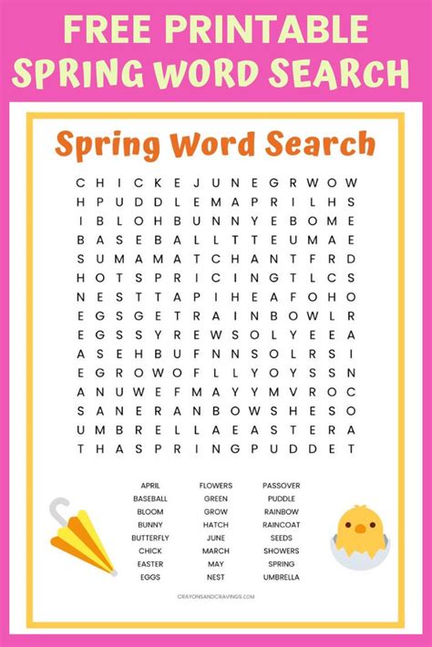 Spring Word Find 的图像结果