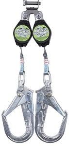 Peakworks Fall Protection Dual Self Retracting Lifeline (Srl) With ...