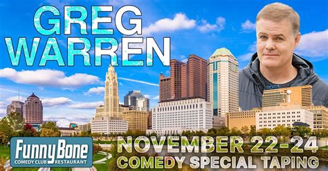Greg Warren Comedy Special Taping at Columbus Funny Bone, Columbus ...