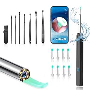 AVM NE3 Ear Wax Removal Kit 3.6mm 1296p HD Wireless Pocket LED Camera ...