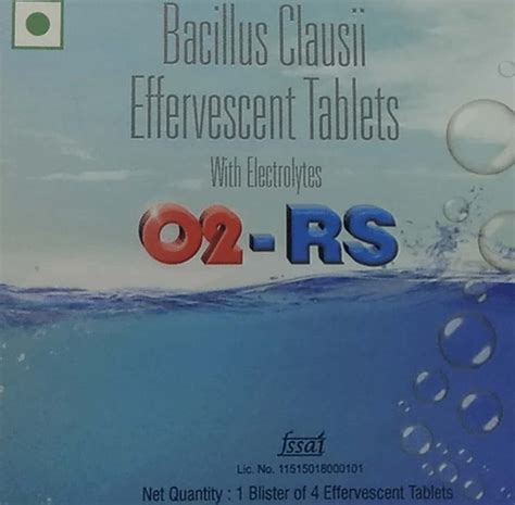 Buy O2 Rs 2 B Effervescent Tablet (4) Online & Save Up to 24% at PharmEasy