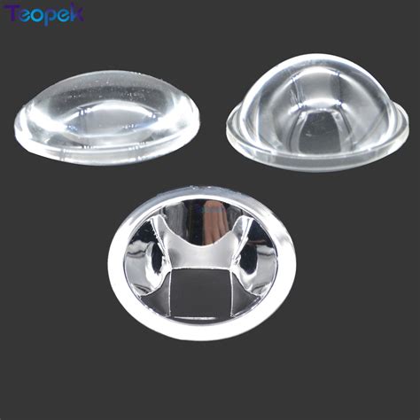 44mm Optisch Glas LED Lens 60 of 120 graden + Refl... – Vicedeal