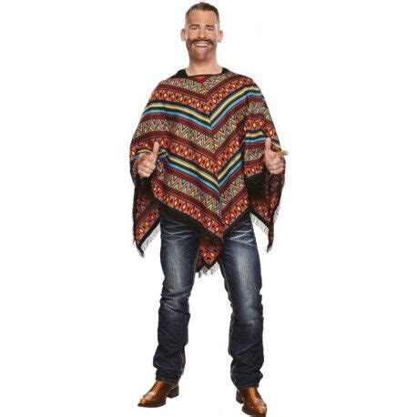 Déguisement mexicain poncho homme - Baiskadreams.com | Poncho homme ...