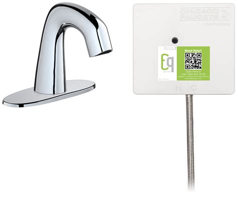 Touch-free faucet with plug-and-play installation | Chicago Faucets