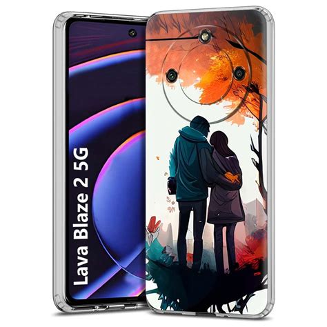Fashionury Designer Case for Lava Blaze 2 5G Back Cover for Lava Blaze ...