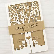 Best Wedding Invitations by Laurel Tree With Belly Band Wedding Invitation Best Wedding Invitations