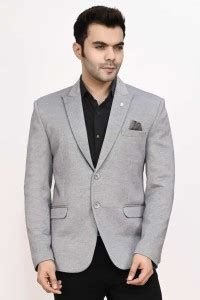 STITCHING ART Solid Single Breasted Casual, Festive & Wedding, Formal ...