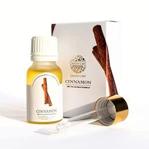 EARTH LIKE Cinnamon Essential Oil for Skin Care, Hair, Wardrobe ...
