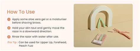Face Razor Brow Set Go (Pack of 3)