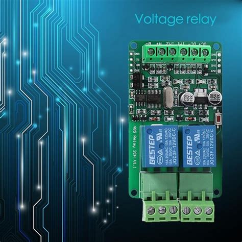 Modbus RTU 2 Way Relay Module TTL/RS485 Interface | Ubuy India