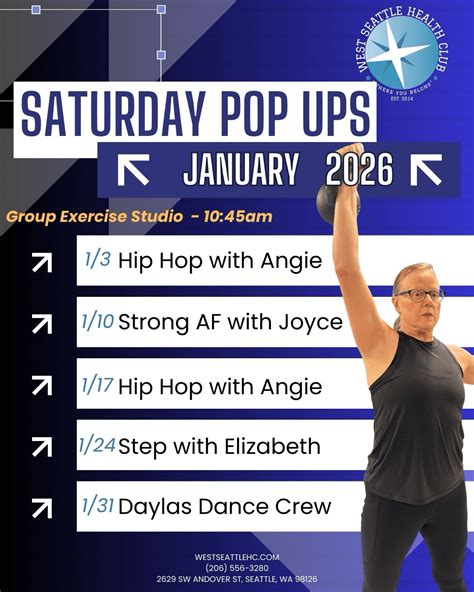 Classes & Schedules • West Seattle Health Club - Locally Owned and Operated