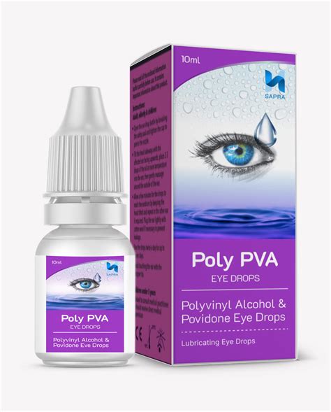Polyvinyl Alcohol - Povidone Eye Drops - Sapra Healthcare