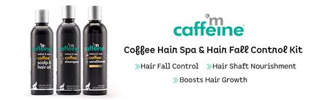 mcaffeine Coffee Hair Spa & Hair Fall Control Kit|Shampoo, Conditioner ...