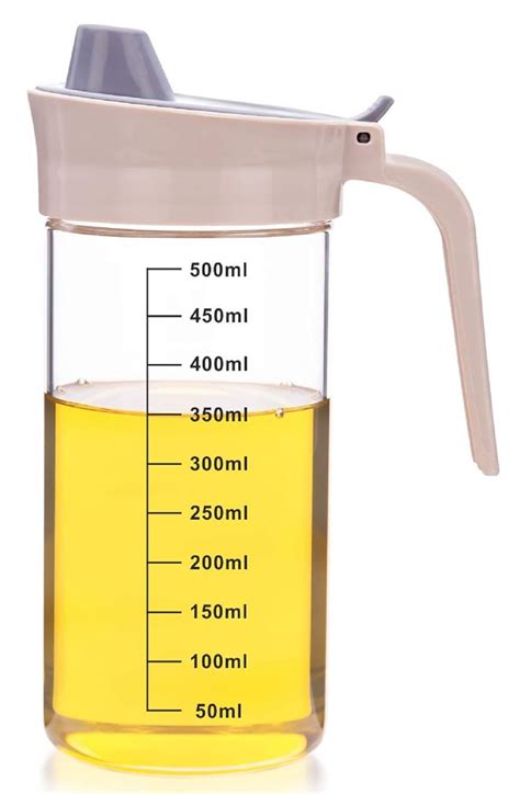 SignoraWare 500ml Borosilicate Glass Oil Dispenser and Pourer with ...