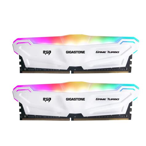 Amazon.in: Buy 【DDR4 RAM】 Gigastone White RGB Game Turbo Desktop RAM ...