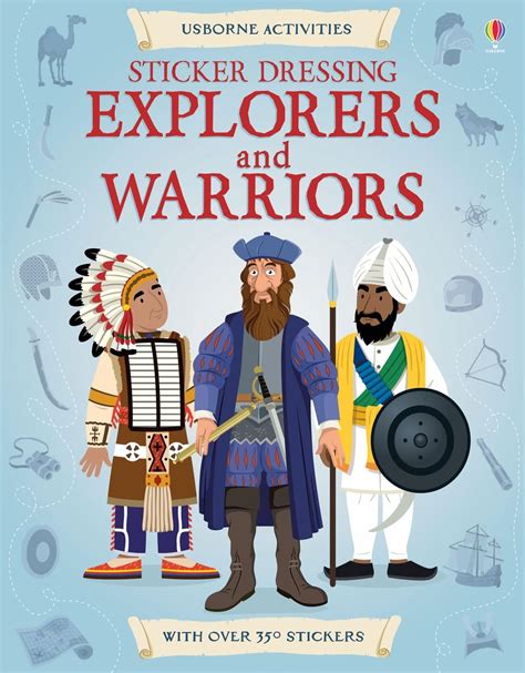 Buy Explorers and Warriors (Sticker Dressing) Book Online at Low Prices ...