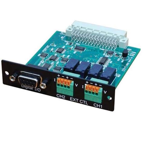 B&K Precision DR2DIO Dual Channel Digital I/O and Analog Control Card ...