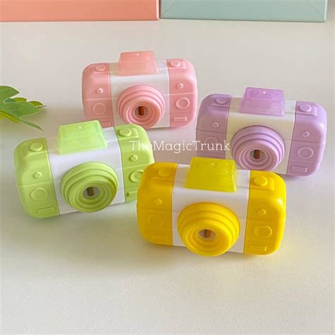 Camera 3 in 1 Eraser Pencil Sharpener Duster (1pc) – The Magic Trunk