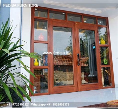 Window Design Kitchen Window Design Double Door Window Design Elevation ...
