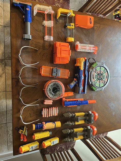 Huge Nerf Gun Lot! Over 15 Guns/ Semi And Automatic W/ Tons Of ...