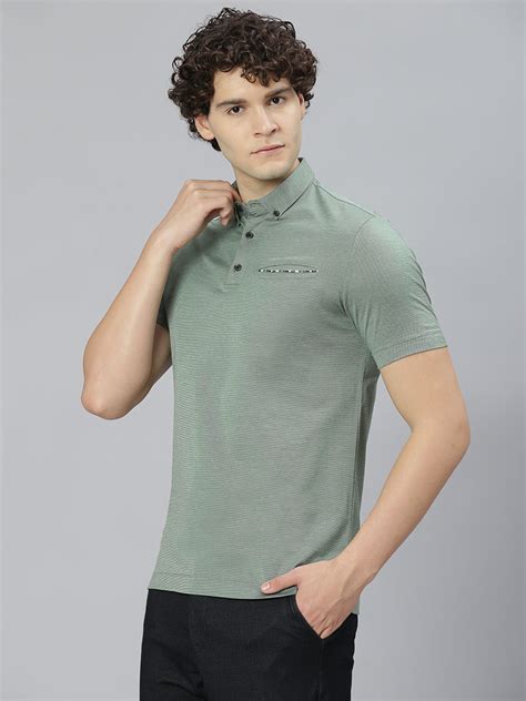 Buy Men’s Green Polo T-Shirt With Pocket [19% off] – Slowave