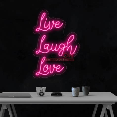 Live Laugh Love | LED Neon Sign | Techon Led India