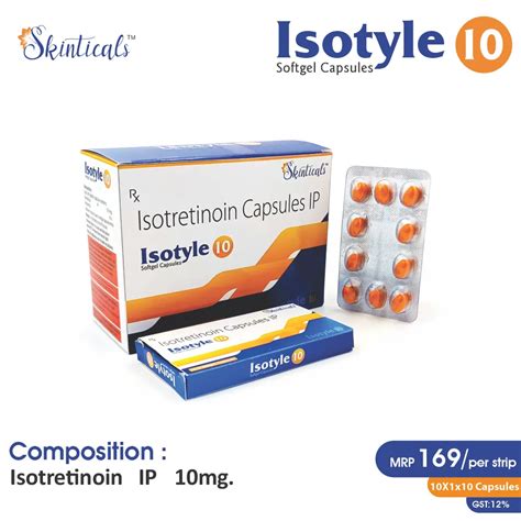(Isotretinoin (10mg)) Isotyle 10 Softgel