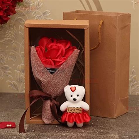 Giftcart Real Preserved Forever Rose Red | Long Lasting Flower (2-4 ...