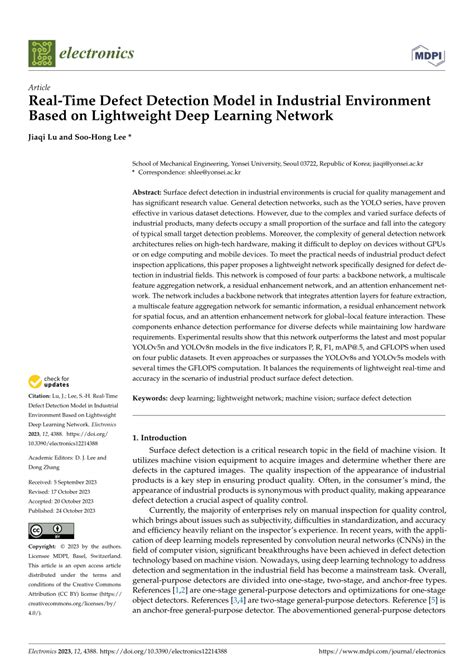 Defect Detection Using Machine Learning 的图像结果