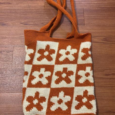 Buy 70s Tote Crochet Pattern (PDF FILE ONLY) Online in India - Etsy