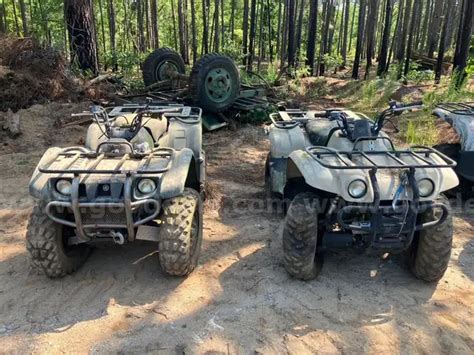 Lot of 2 Yamaha Big Bear 400 ATV's - Early 2000's models | GovDeals