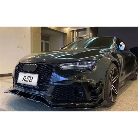 AUDI A7 2011-2015 UPGRADE BODY KIT TO RS7 FRONT BUMPER GRILLE REAR ...