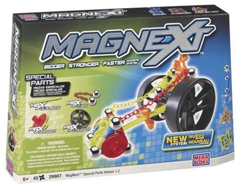 Mega Brands Mega Bloks Magnext 45 Count Special Parts Deluxe 12 - Mega ...