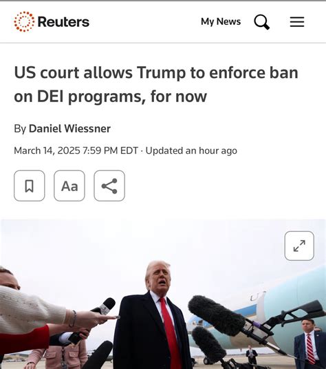 Appeals Court Allows Trump to Enforce Executive Orders Restricting DEI ...