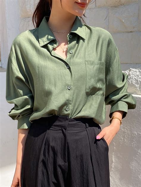 "Elevate Your Style with English Plain Blouse Elegance" | Shirt outfit ...