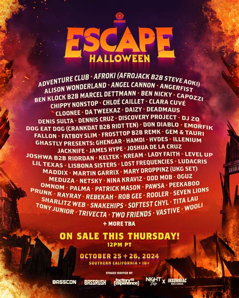 Escape Halloween Announces 2024 Lineup | Shralpin Shralpin Skateboarding