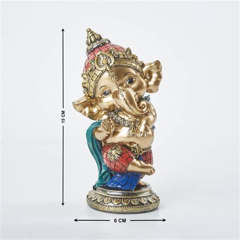 Buy Alpana Polyresin Baby Ganesha Mudra Figurine from Home Centre at ...