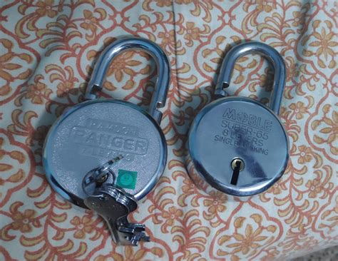 Ramson Steel Ranger Double Locking 7-Lever Round Lock (65 Mm, Silver ...