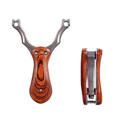 Wood Patch Folding Stainless Steel Slingshot – INDIAN SLINGSHOT